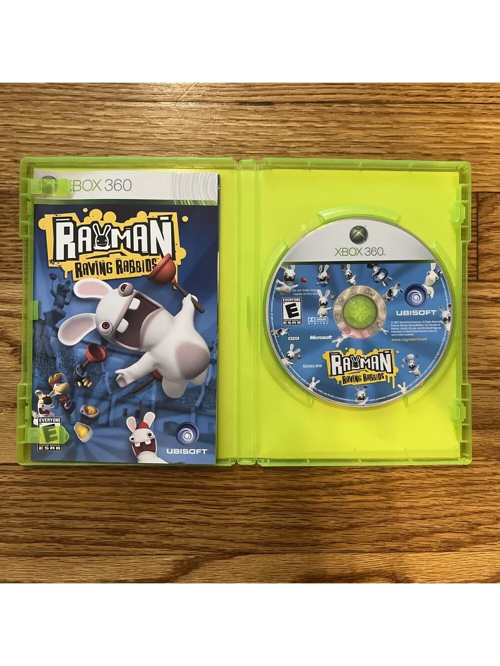 Rayman Raving Rabbids Xbox 360 - Complete